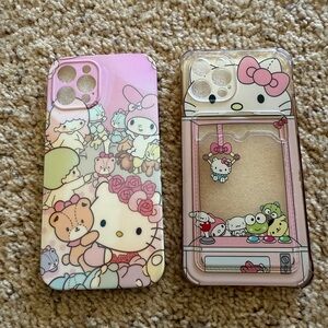 Hello Kitty Pink Phone Cases iPhone 12 Pro In preowned